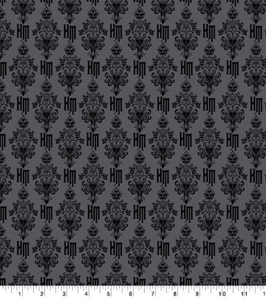 Haunted Mansion Logo Disney Cotton Fabric