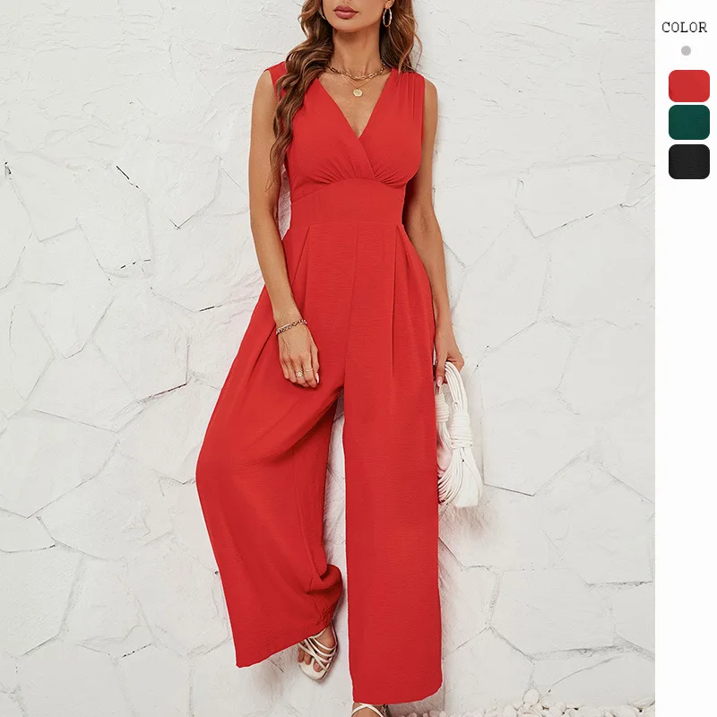 Fashion-Forward Waist-Defined Jumpsuits