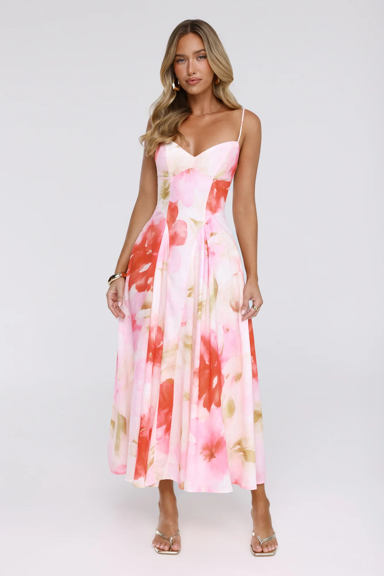 Outfit Says It All Midi Dress Pink