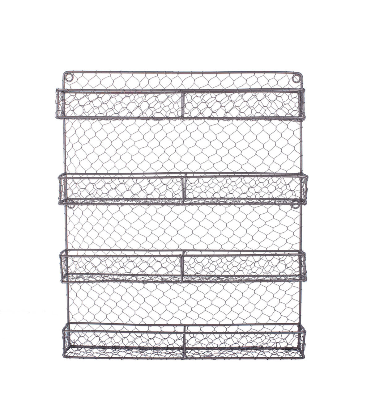 Design Imports 4 Tier Chicken Wire Spice Rack
