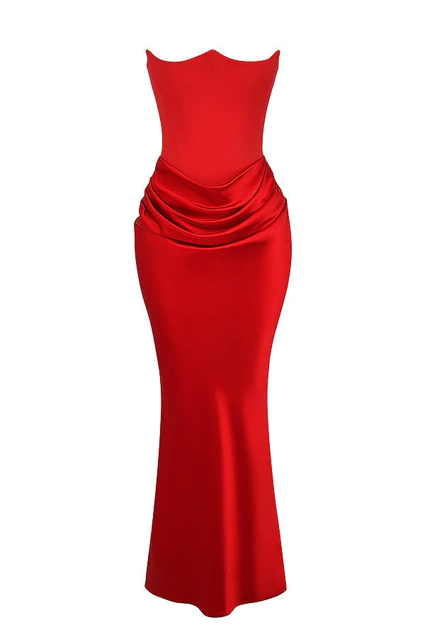 HAVEN MAXI DRESS - RUBY