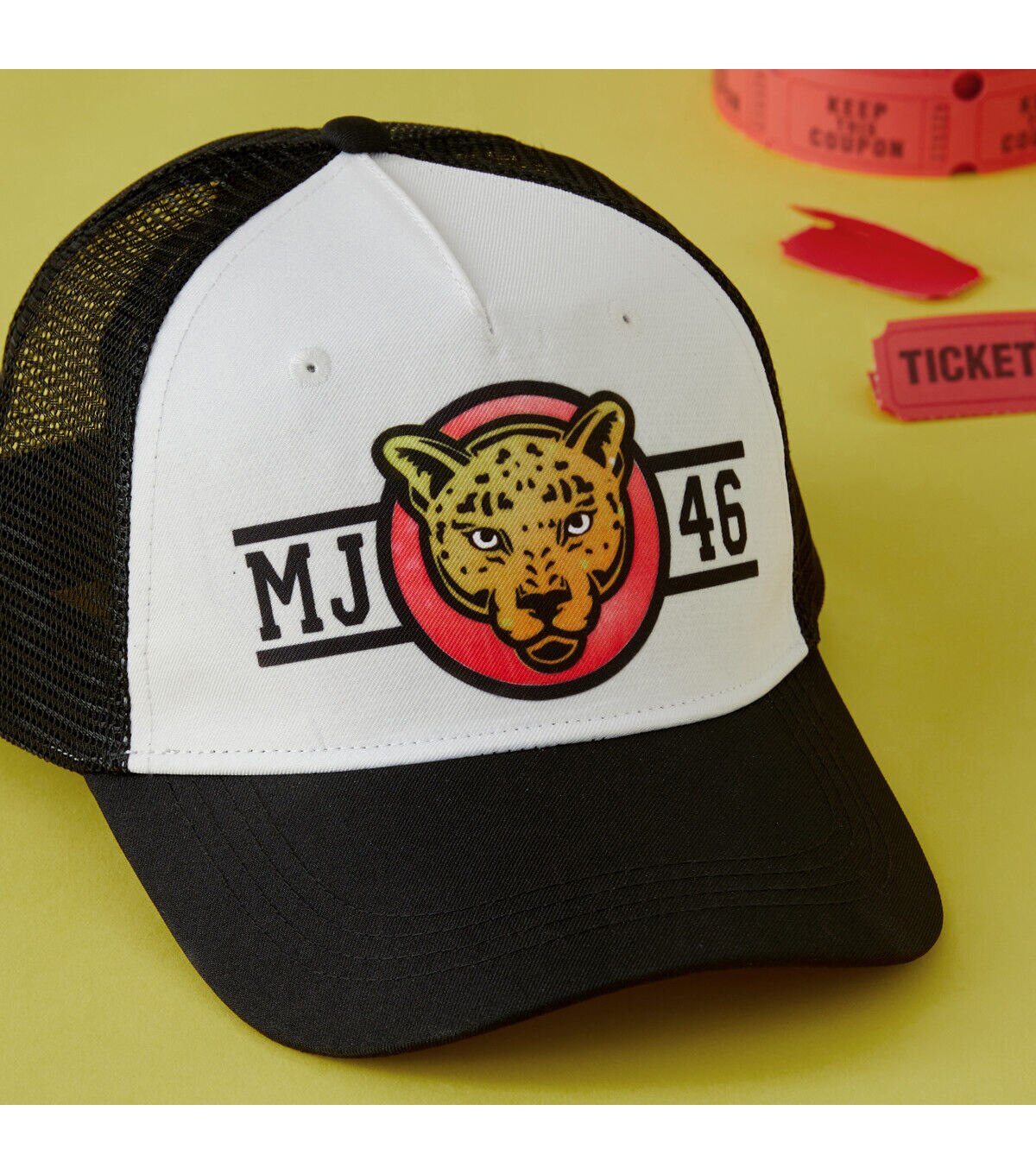 Cricut 3pk Black & White Polyester Trucker Hats With Mesh Back