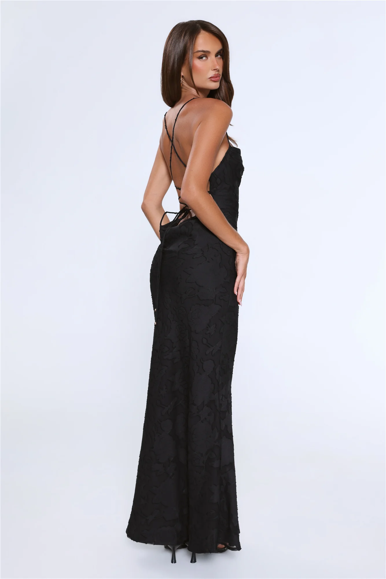 Bridge To Wonderland Maxi Dress Black