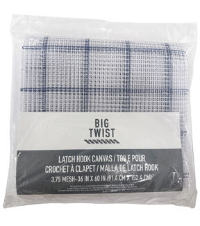 36 x 60 Mesh Latch Hook Canvas by Big Twist