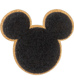 Simplicity Disney 3 Black Chenille Mickey Mouse Patch