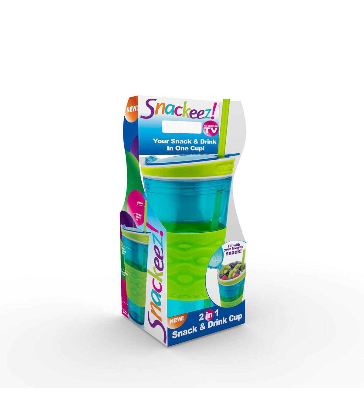 Snackeez Boy Blue Cup