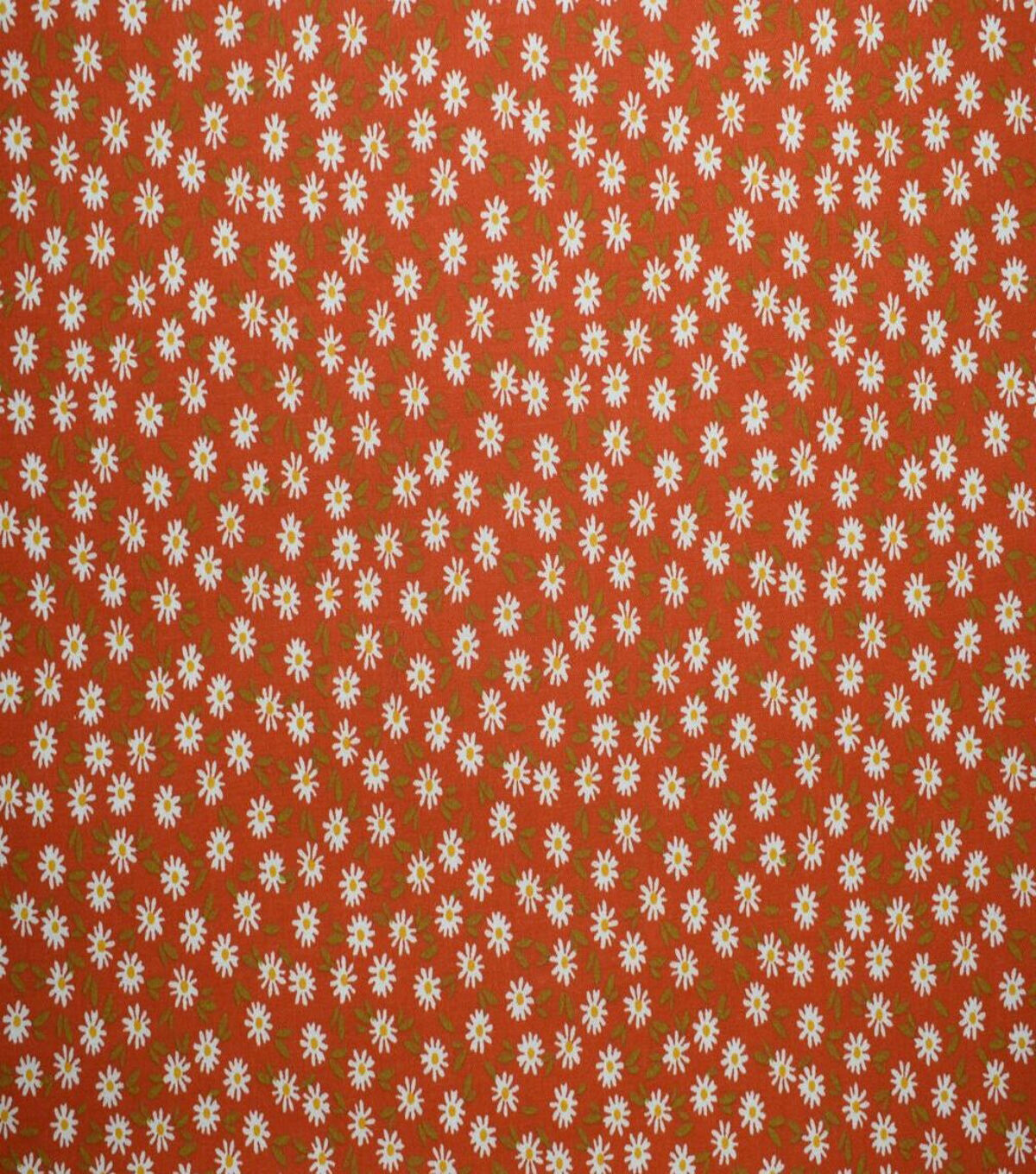 Packed Ditsy Floral on Red Quilt Cotton Fabric by Quilter's Showcase