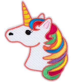 3 Unicorn Head Patch by hildie & jo