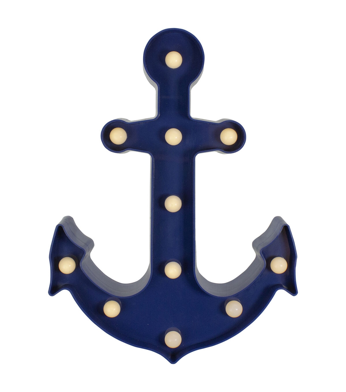 Northlight 12.5 Blue Anchor LED Marquee Wall Sign
