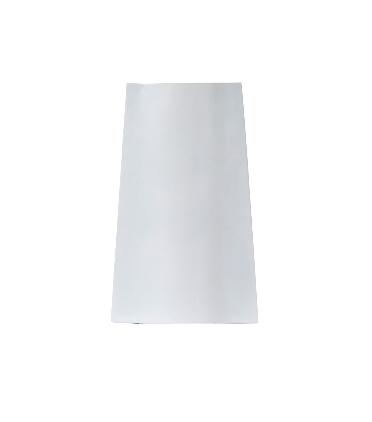 Nearly Natural 14 White Modern Metal Vase