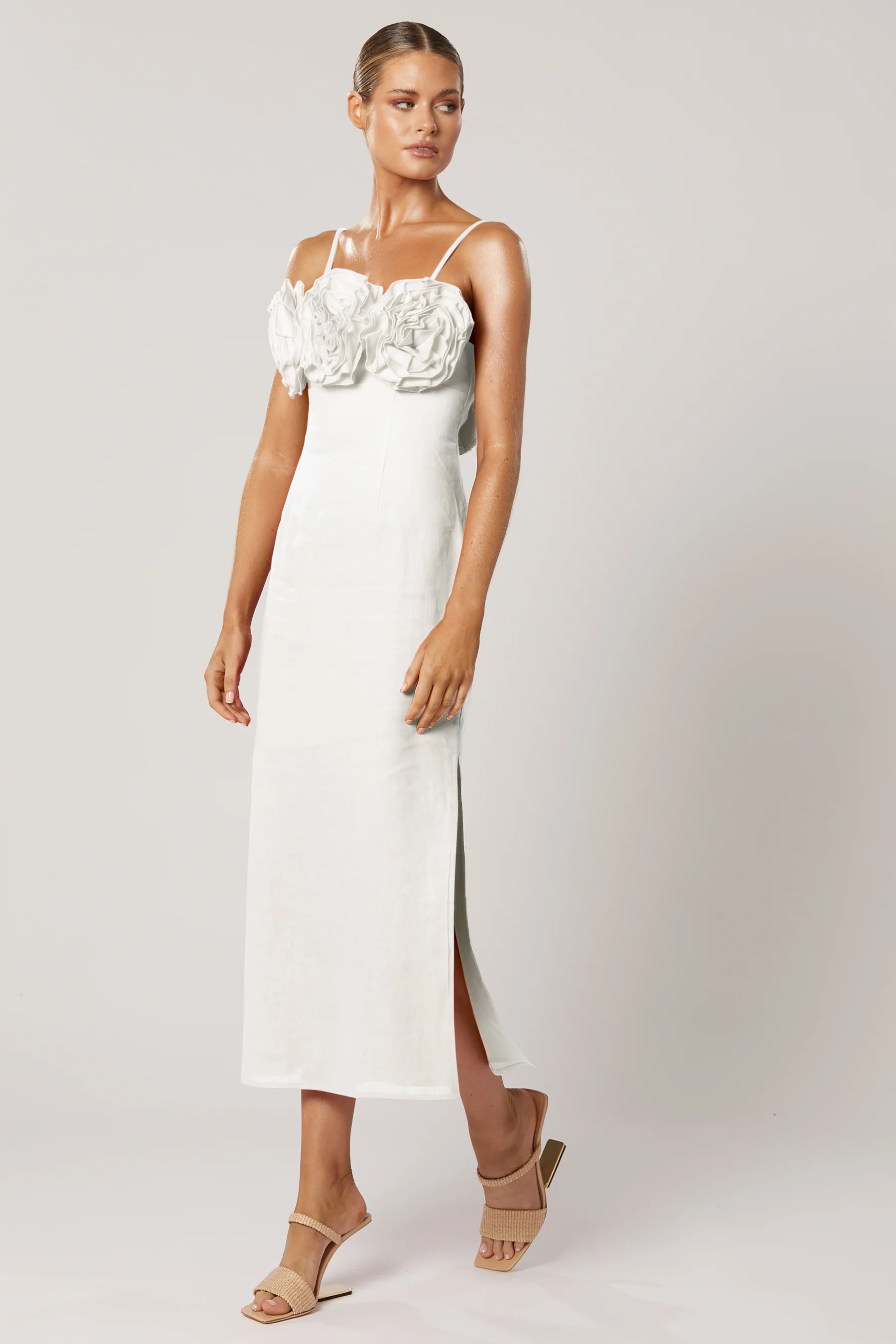 LULU RUFFLE DRESS