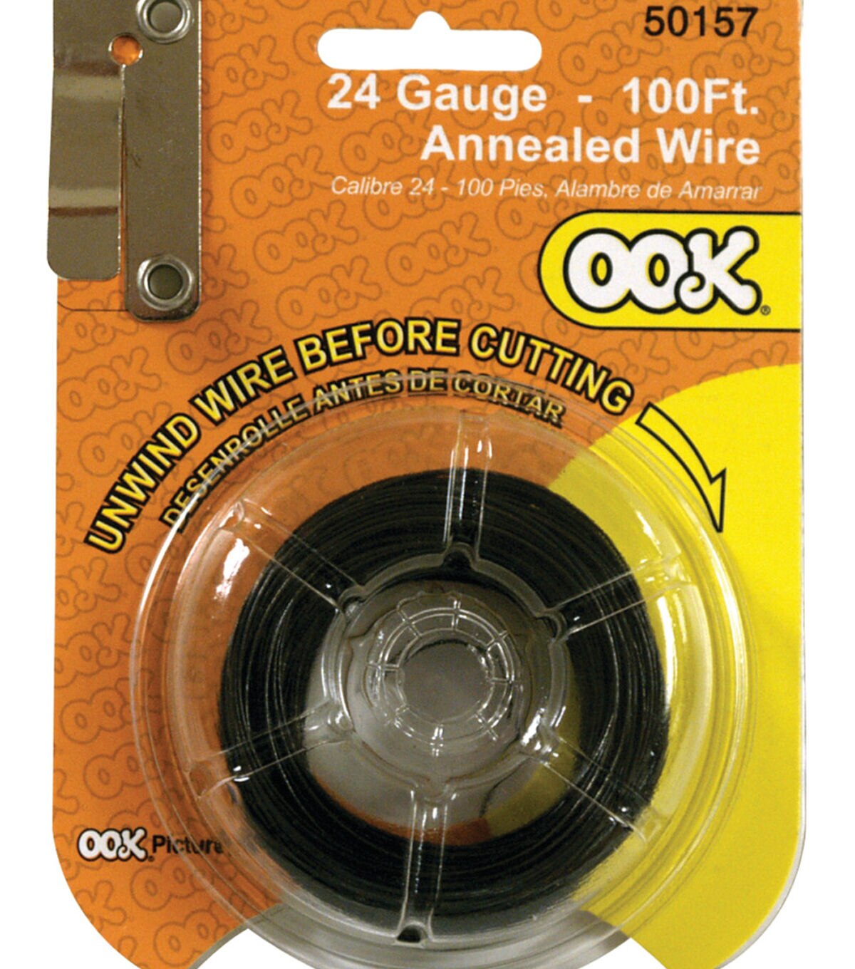 Ook 100' Annealed 24 Gauge Picture Hanging Wire