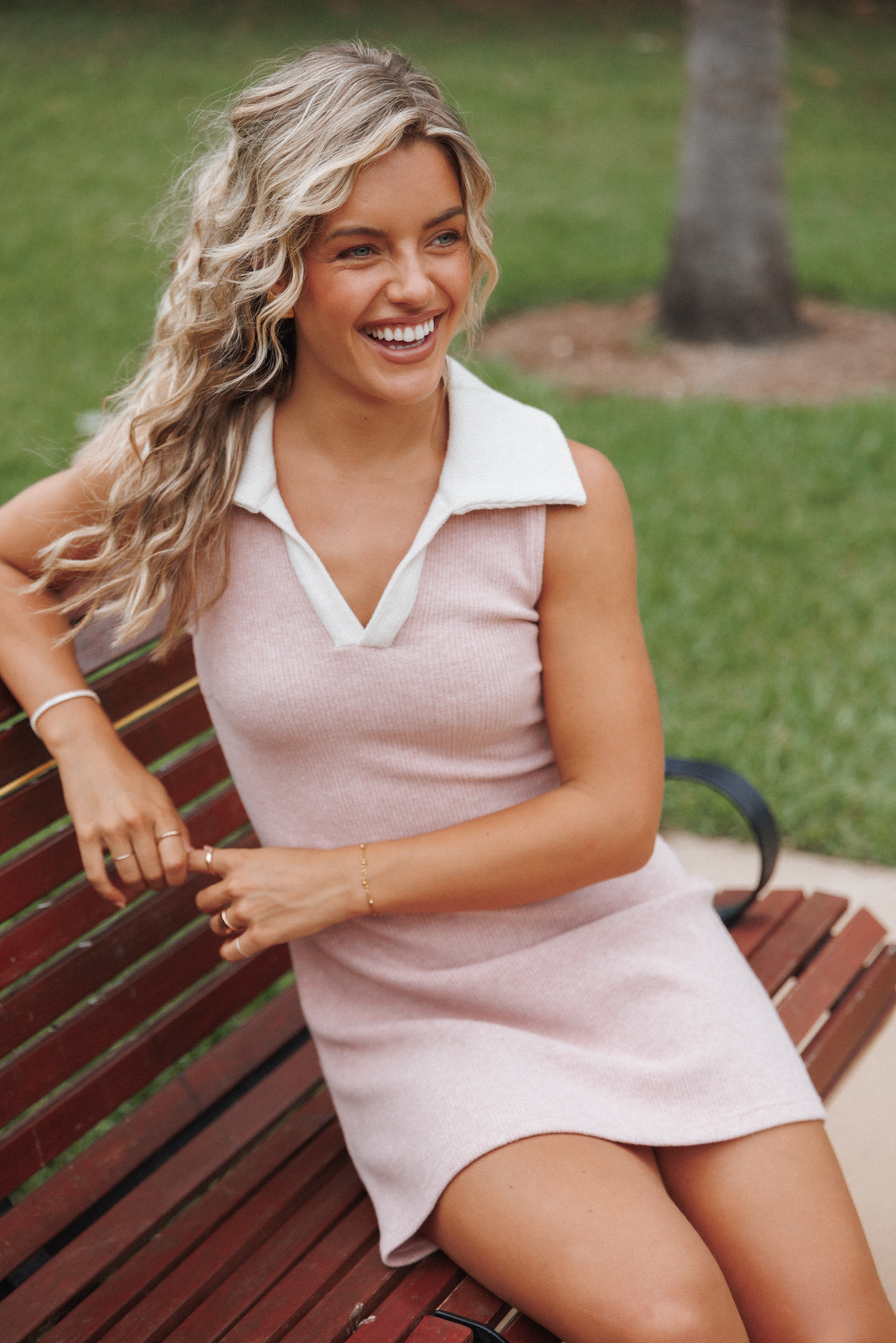Curtis Mini Dress - Pink