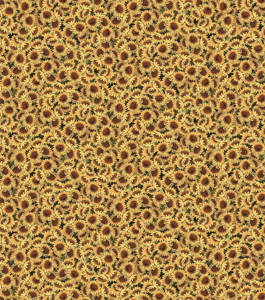 Susan Winget Sunflowers Cotton Fabric