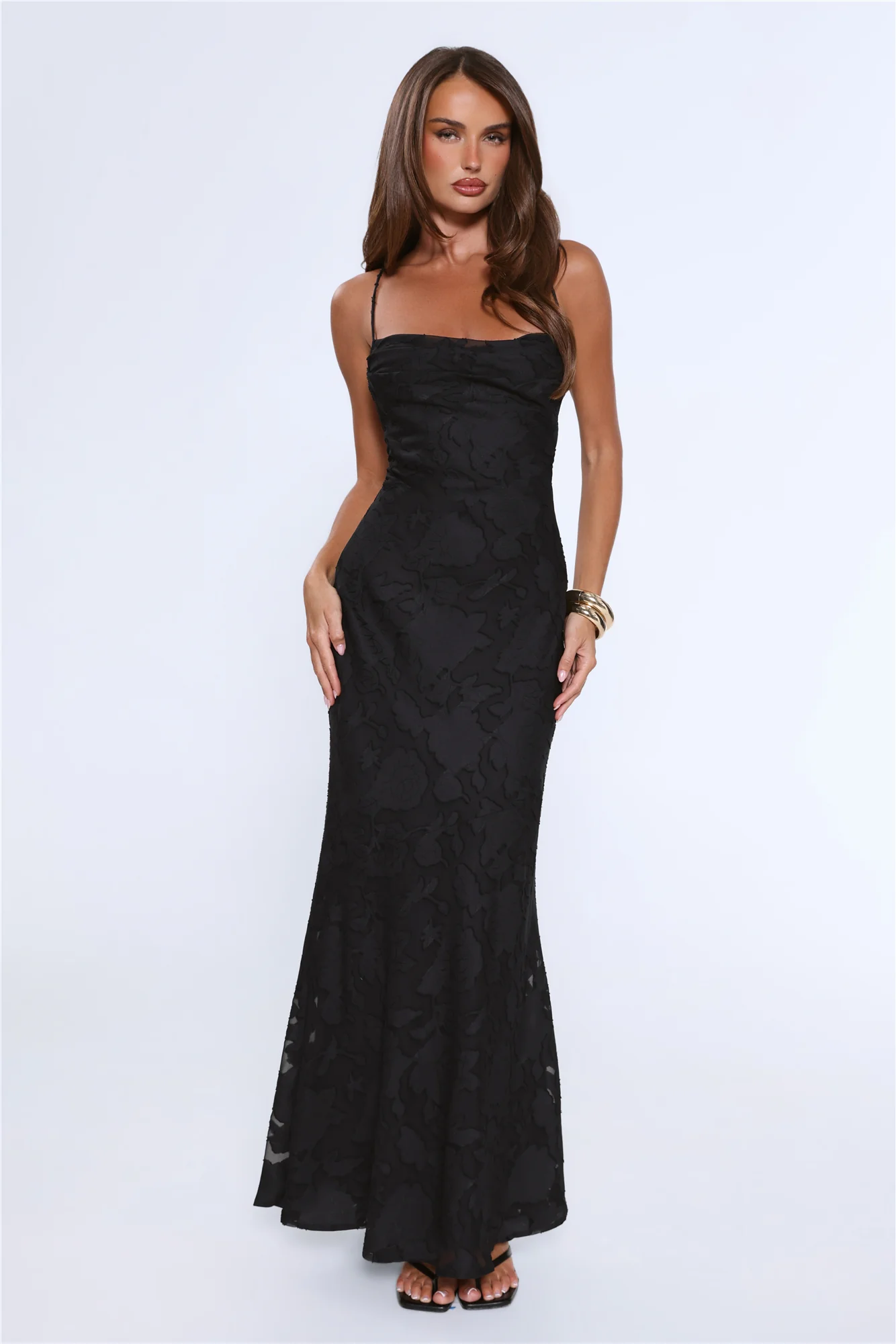 Bridge To Wonderland Maxi Dress Black
