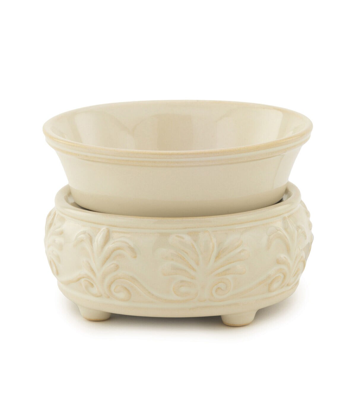 Sandstone Candle Warmer With Dish by Hudson 43