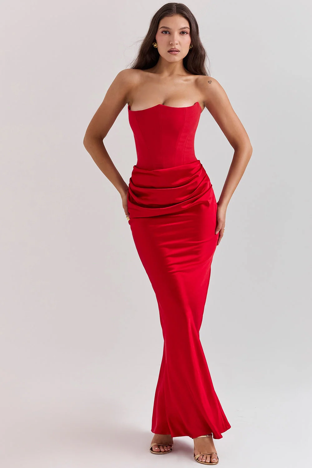 HAVEN MAXI DRESS - RUBY