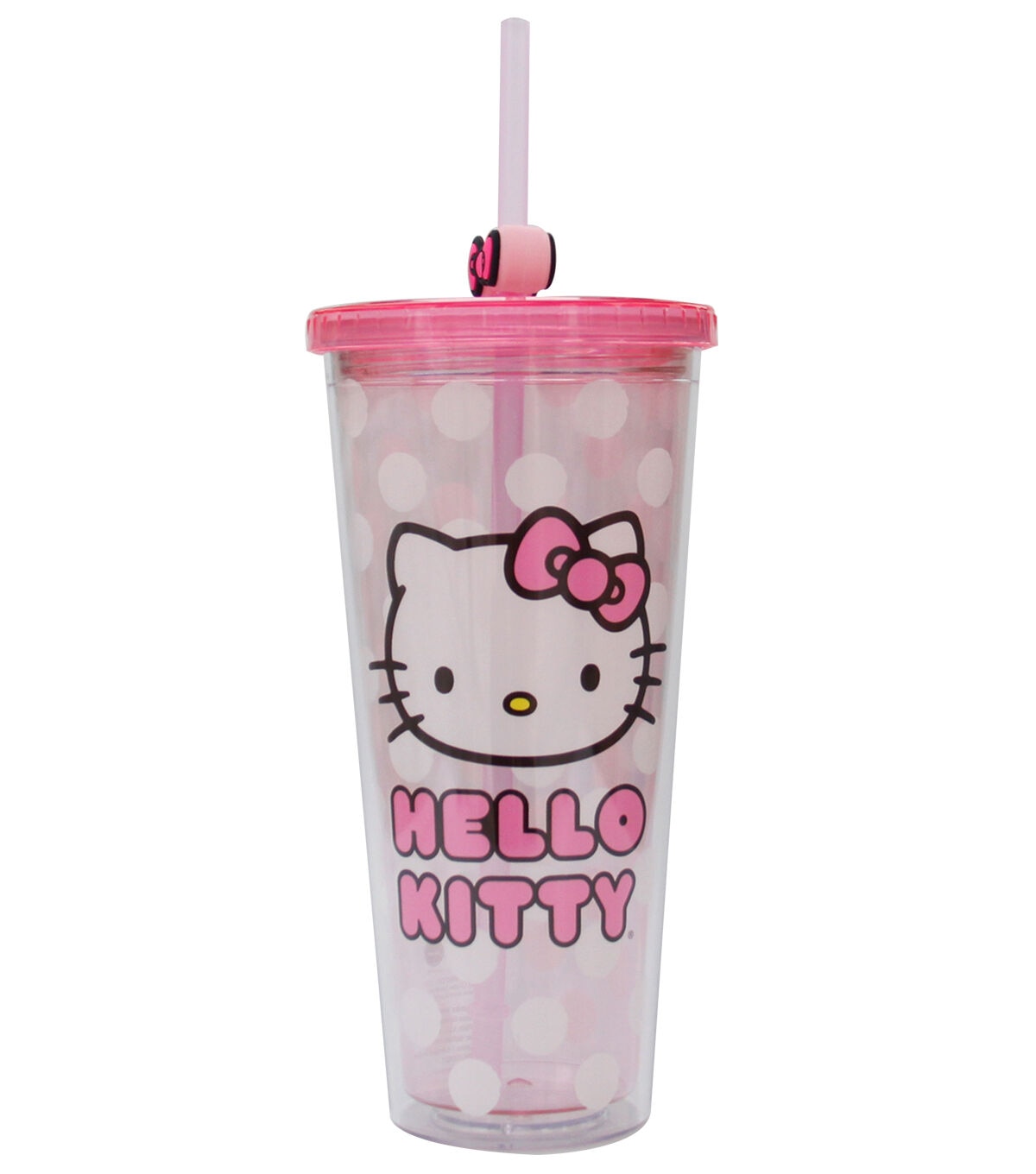 24oz Hello Kitty Plastic Tumbler