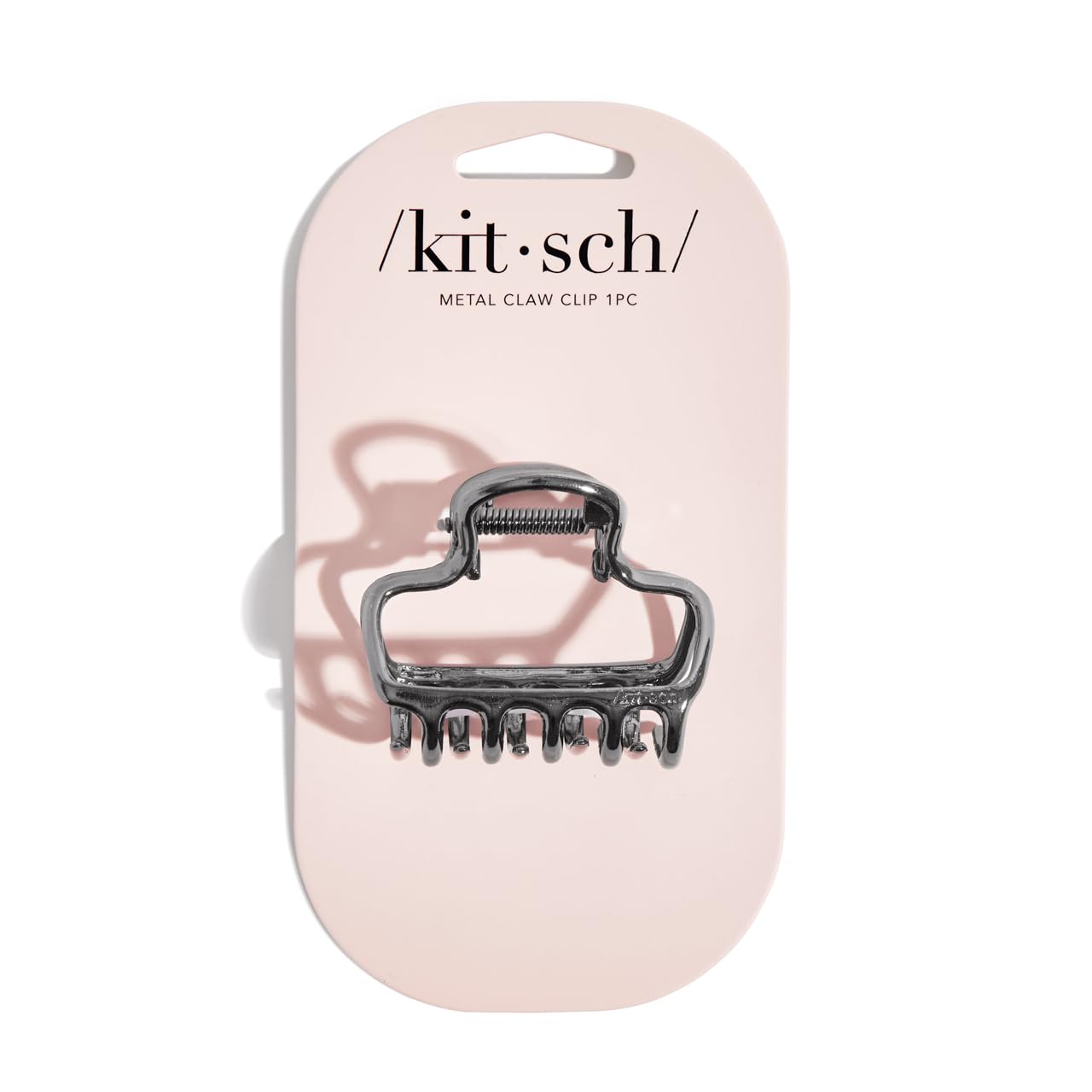 Kitsch Metal Hair Clips for Women - Durable & Elegant Metal Claw Clips, Perfect for Everyday Use & Special Occasions | Ideal Gifts for Women - Gold, 1 Pc