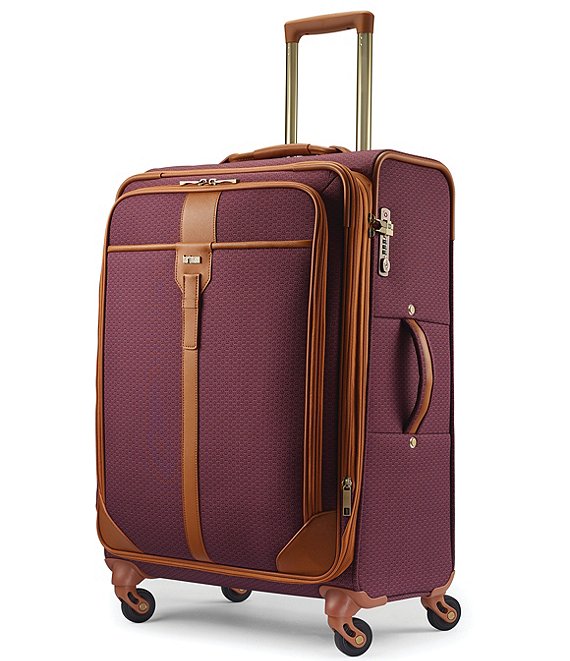 Luxe II Collection Softside Medium Journey Expandable Spinner Suitcase