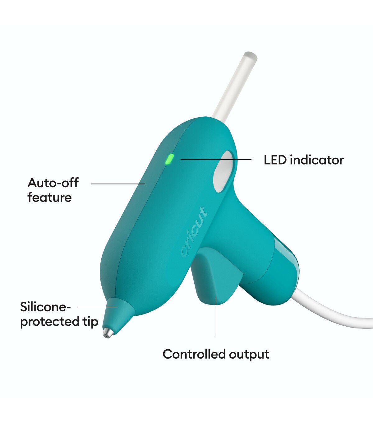Cricut Teal High Temperature Glue Gun