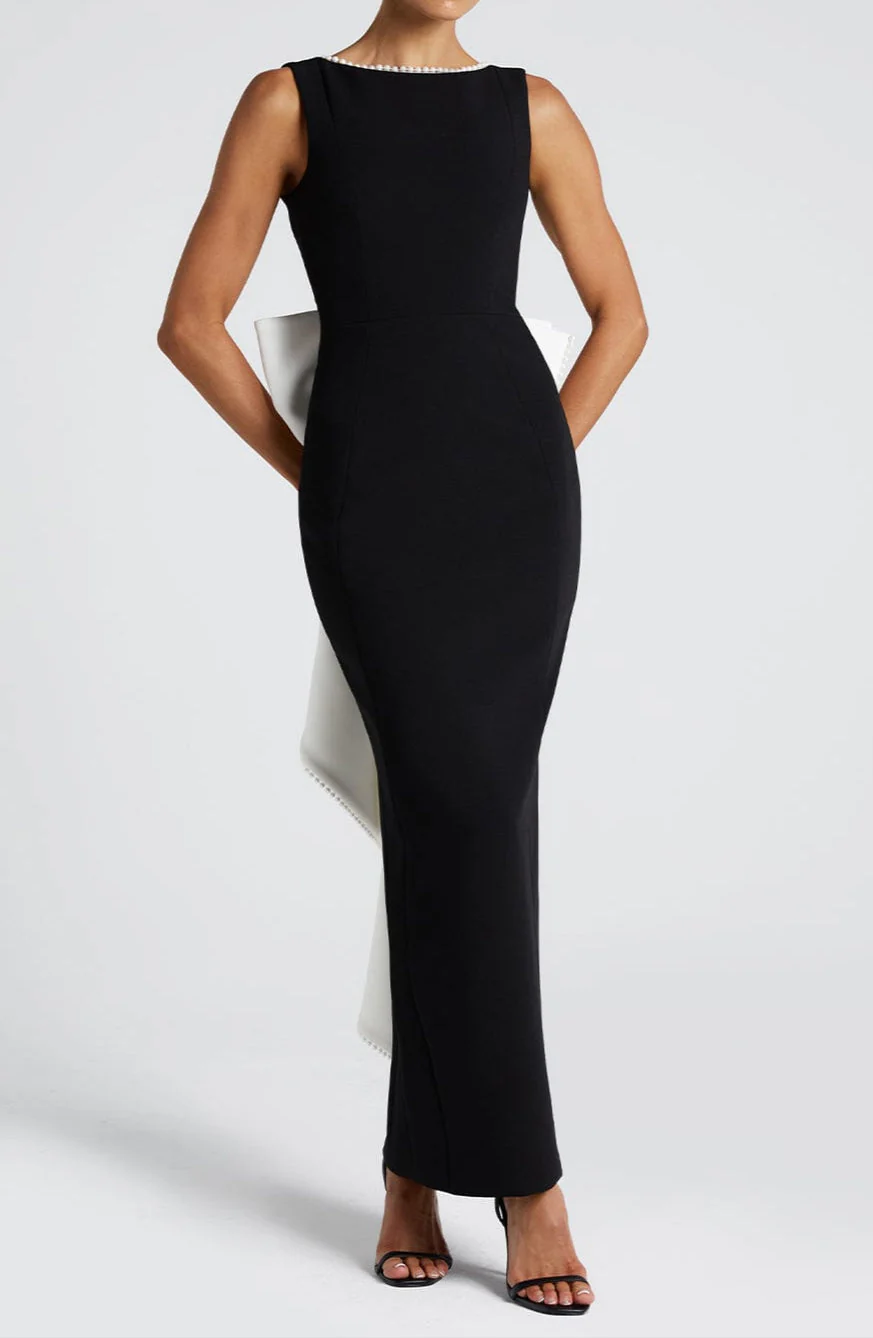 Elizabeth Midaxi Dress-Black