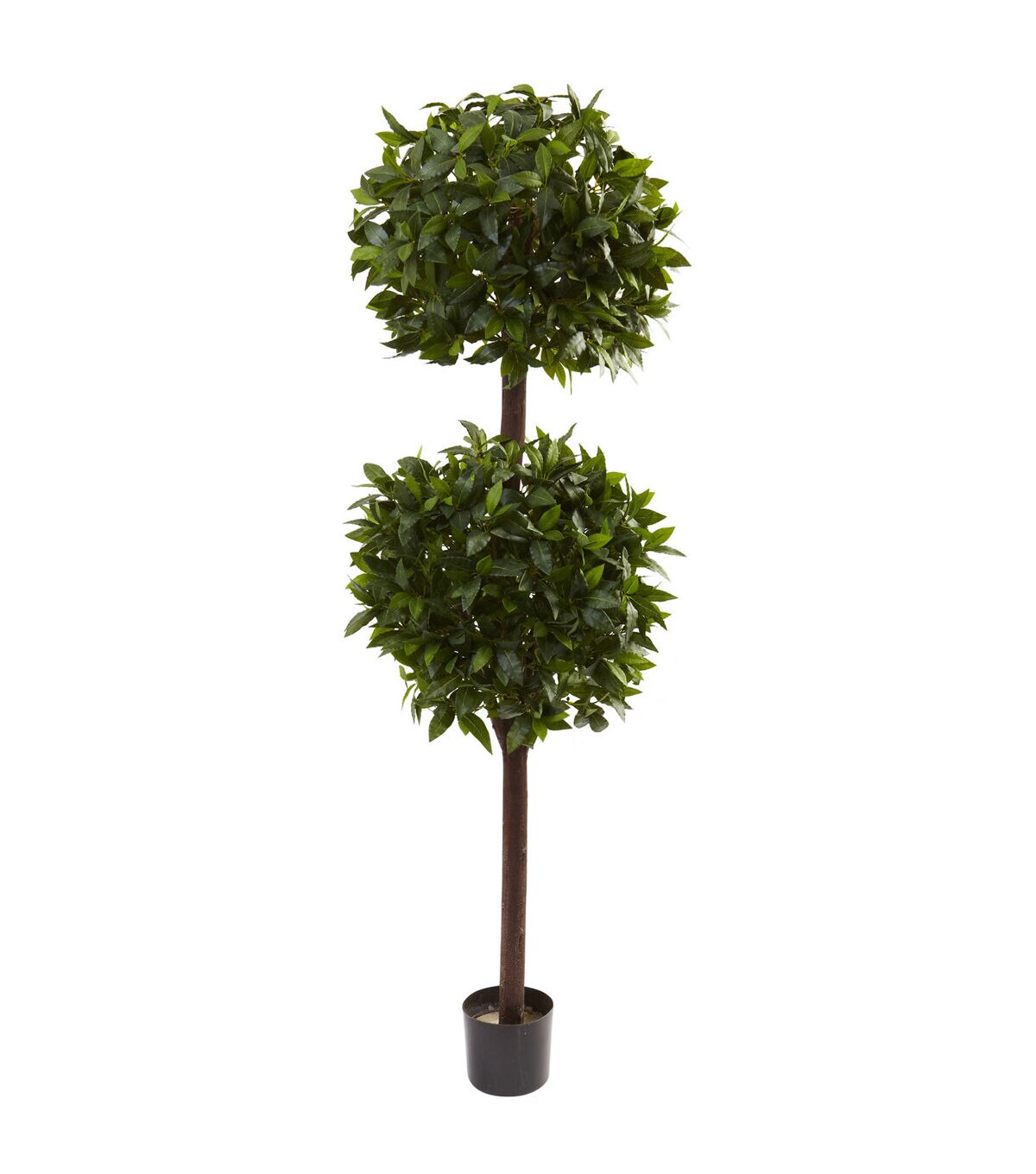 Nearly Natural 6' Sweet Bay Double Ball Topiary