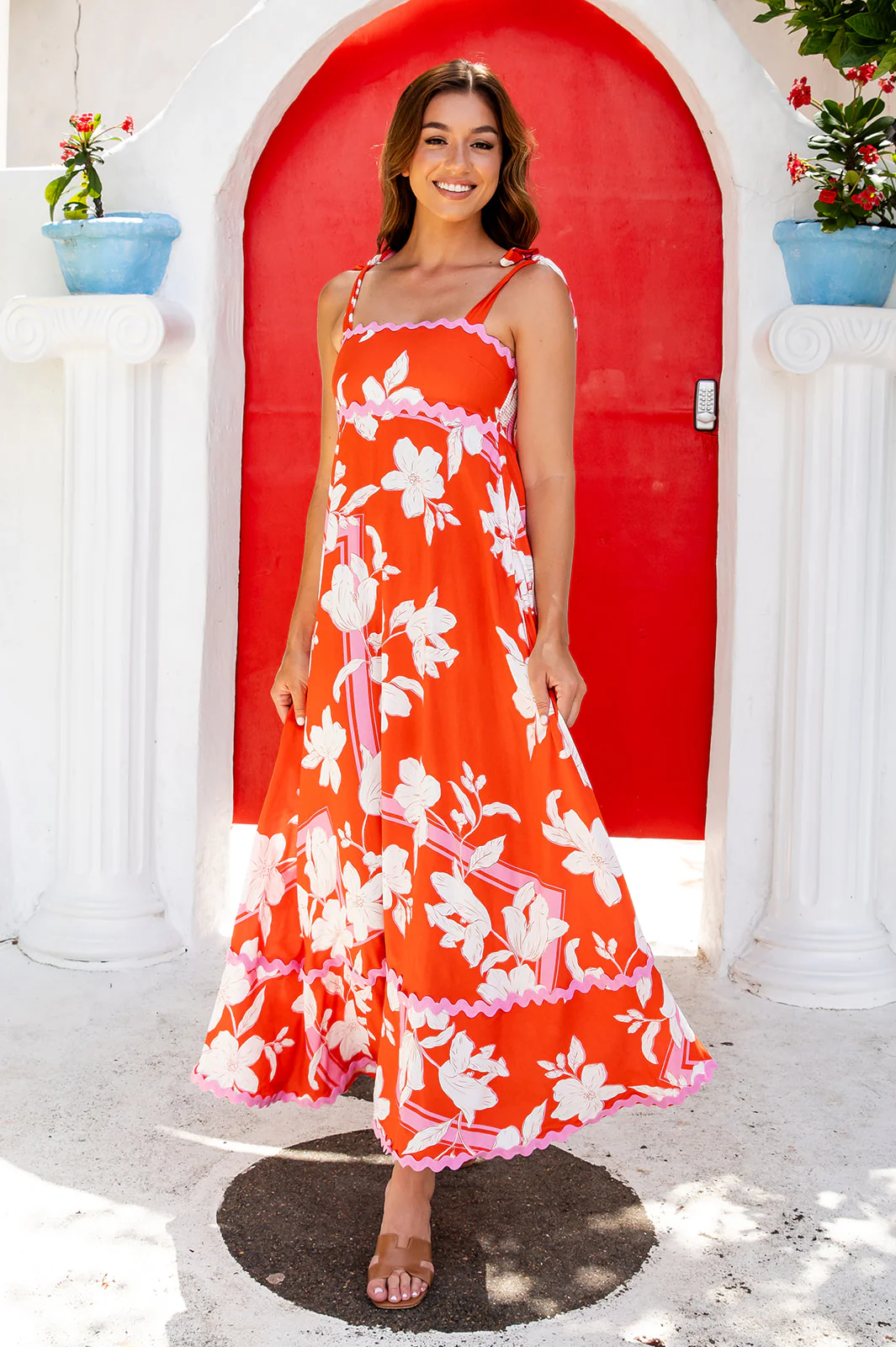 The Laylo Dress - Sun-kissed Blooms