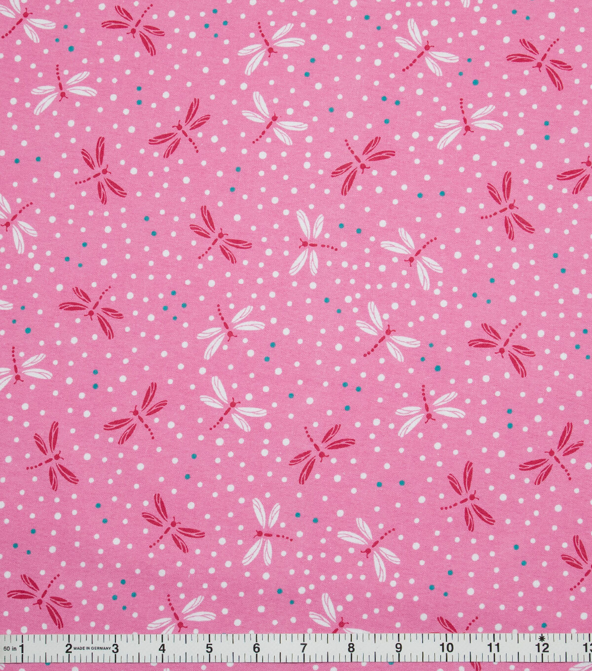 Dragonfly Pink Super Snuggle Flannel Fabric