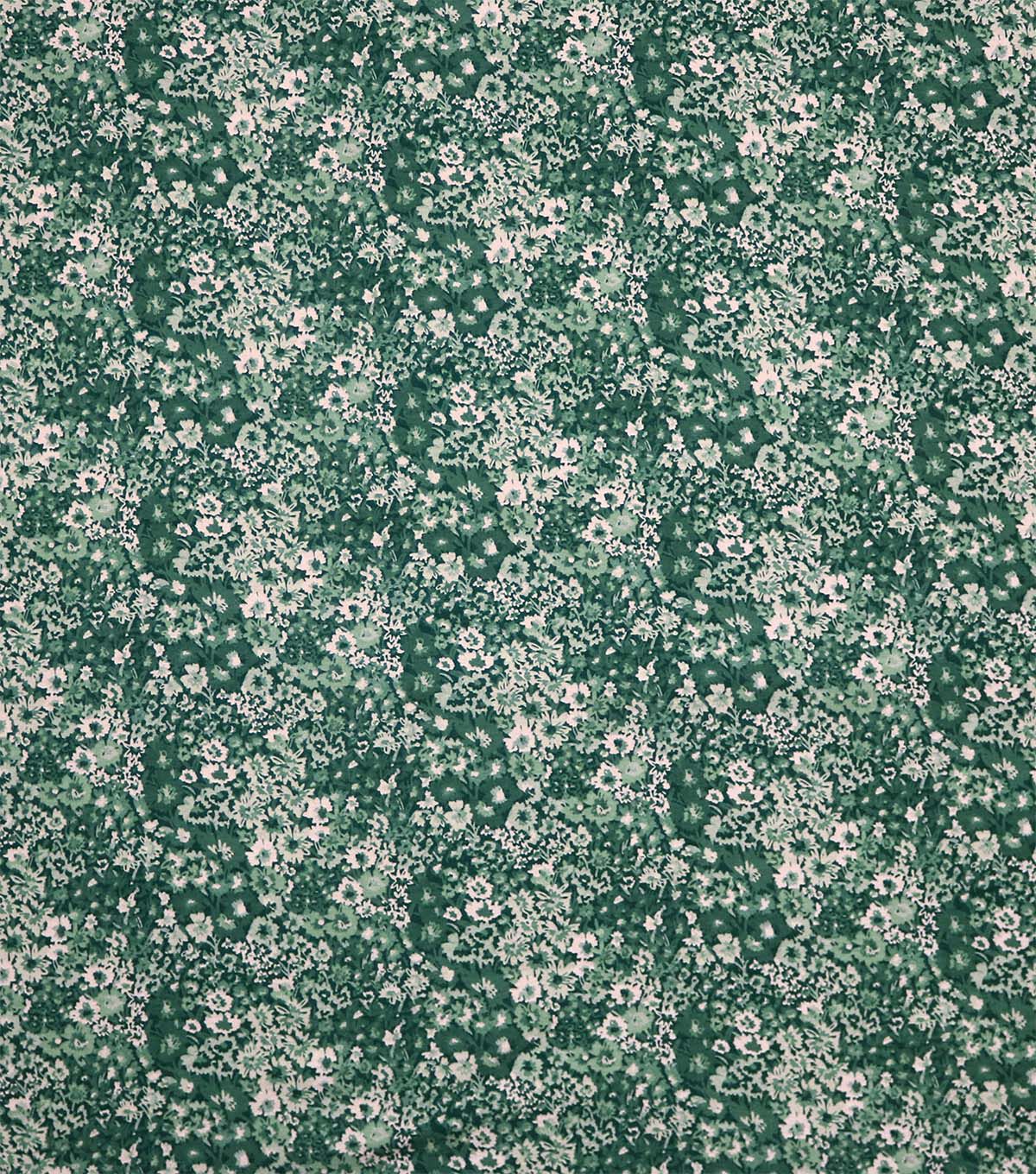 108 Green Tonal Floral Wide Flannel Fabric