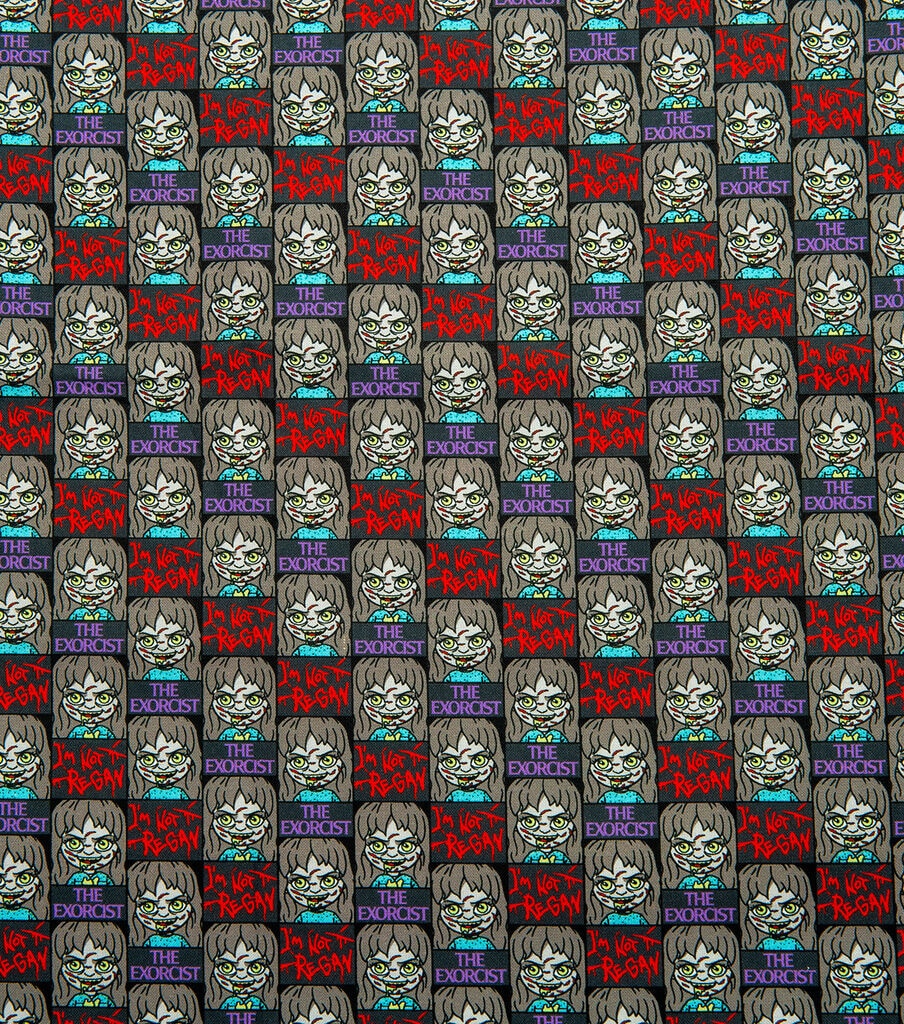 The Exorcist Regan Chibi Cotton Fabric