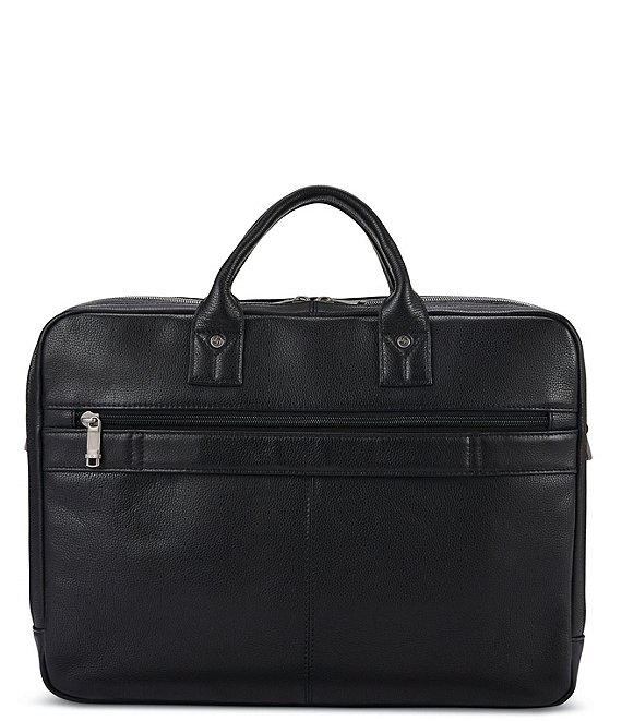 Classic Leather Toploader Brief Case