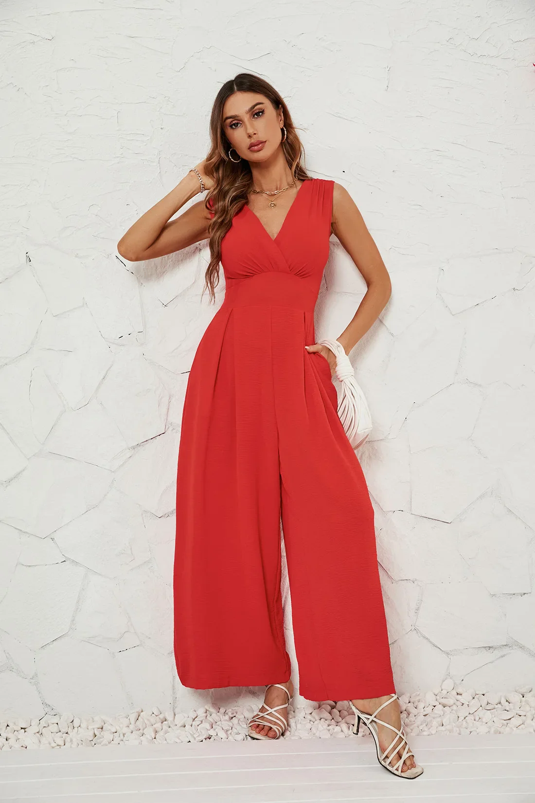 Fashion-Forward Waist-Defined Jumpsuits