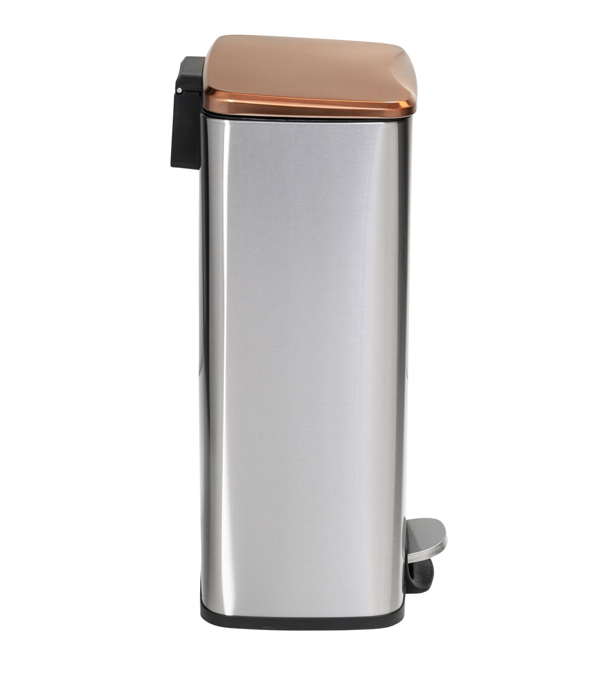 Honey Can Do 13.5 x 24 Rose Gold Stainless Steel Step Trash Cans 2ct