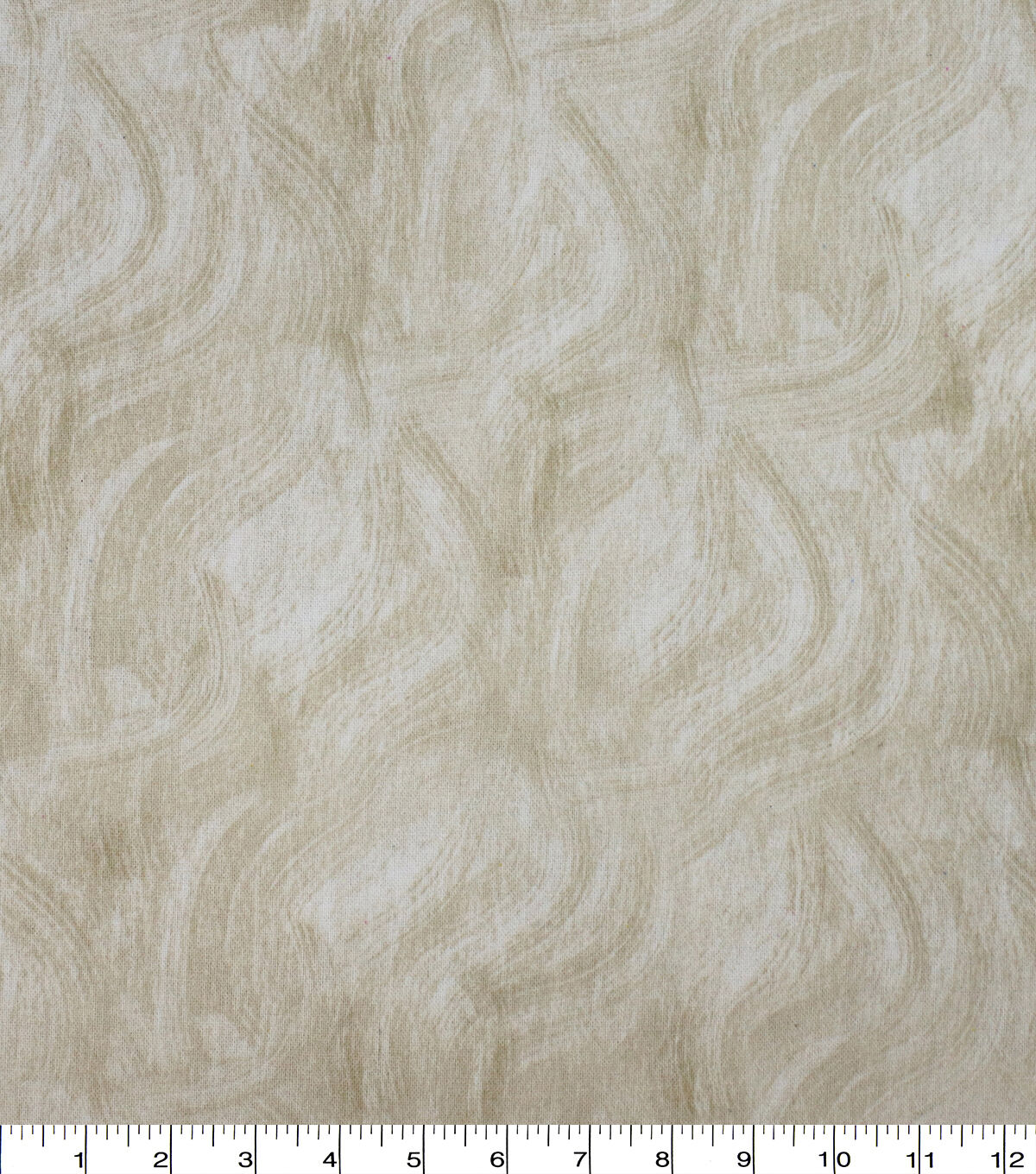 Cream Swirl 108 Wide Cotton Fabric