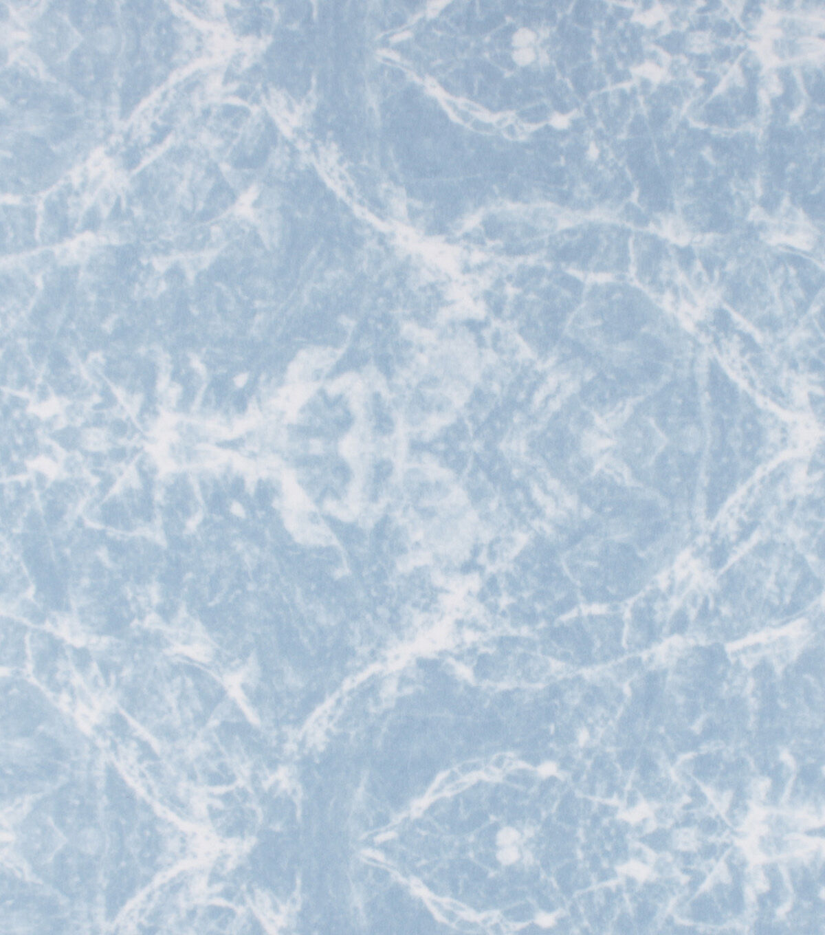 Ice on Blue Anti Pill Fleece Fabric