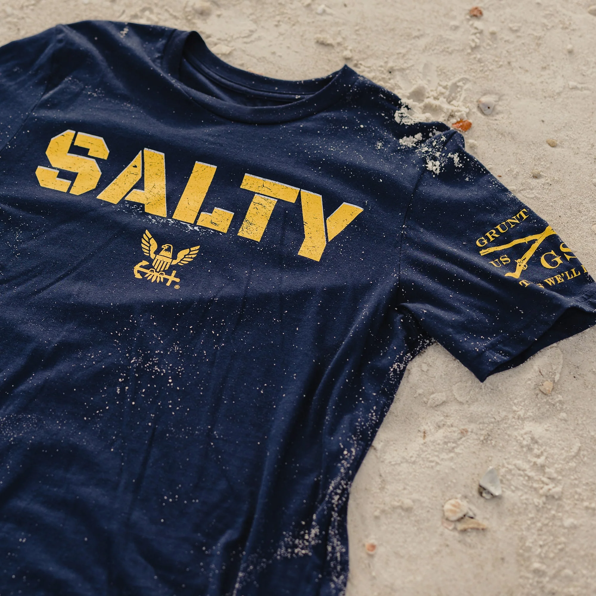 USN - Salty 2.0 T-Shirt - Navy