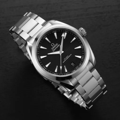 Omega Seamaster Aqua Terra Men Automatic Black Stainless Steel Watch O22010412101001