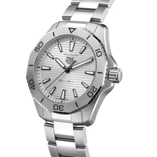TAG Heuer Aquaracer Men Quartz Silver Stainless Steel Watch WBP1111.BA0627
