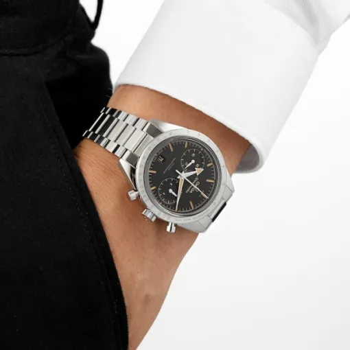 Omega Speedmaster Men Automatic Black Stainless Steel Watch O33210415101001
