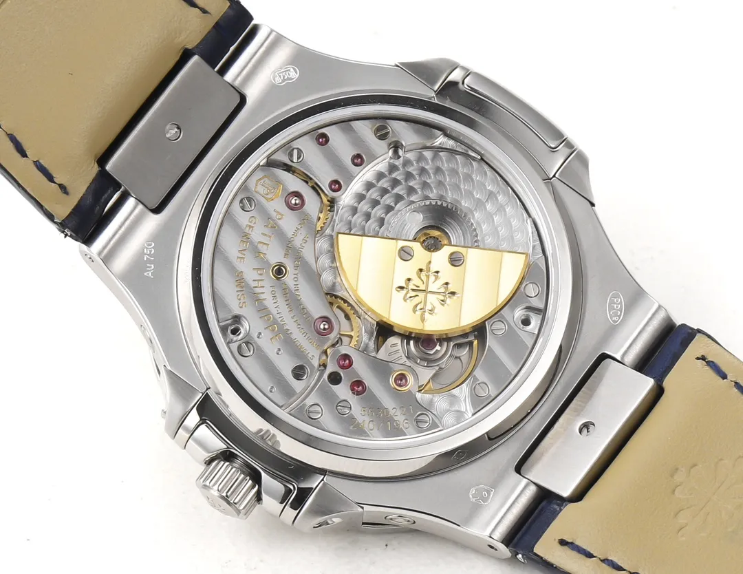 TW Patek Philippe Nautilus Blue Strap Watch
