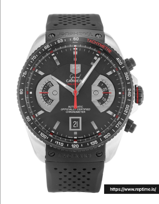 Tag Heuer Grand Carrera CAV511C.FT6016 Men Quartz 43 MM