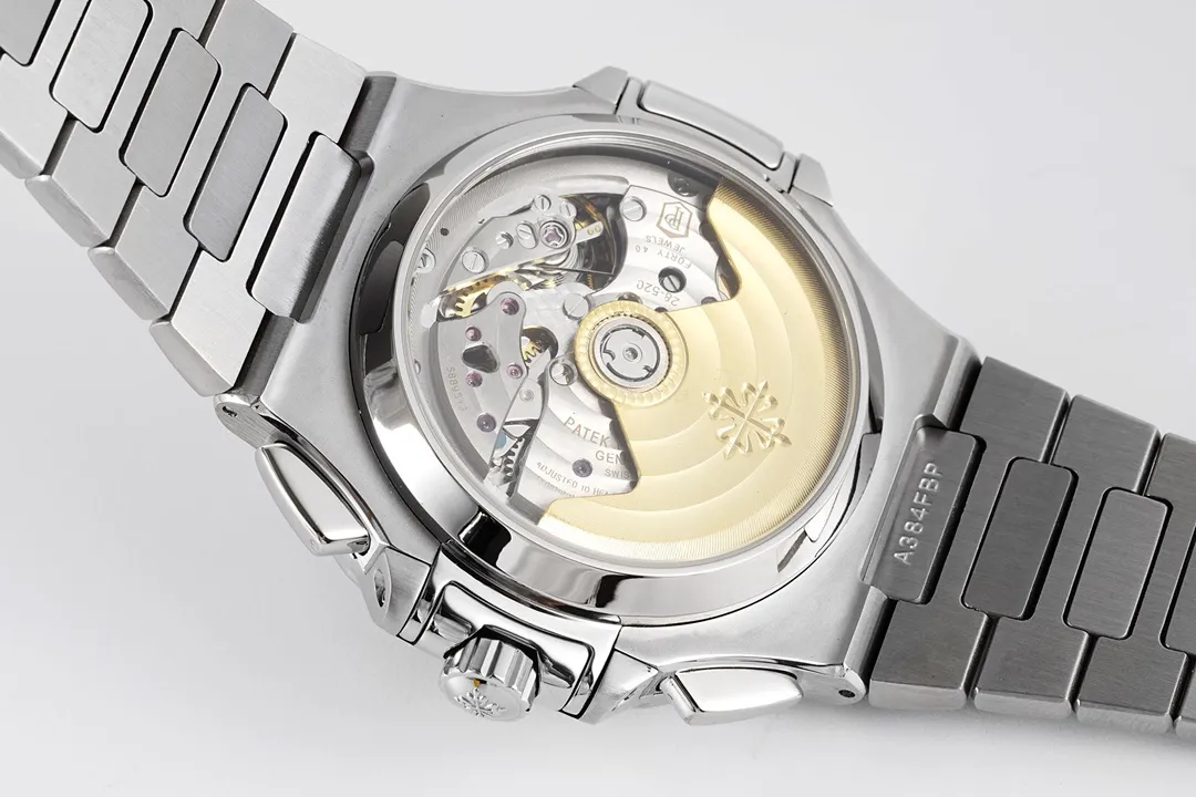 Patek Philippe 5980 Silver Black Watch