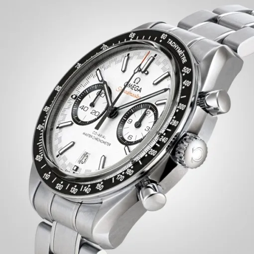 Omega Speedmaster Men Automatic White Stainless Steel Watch O32930445104001