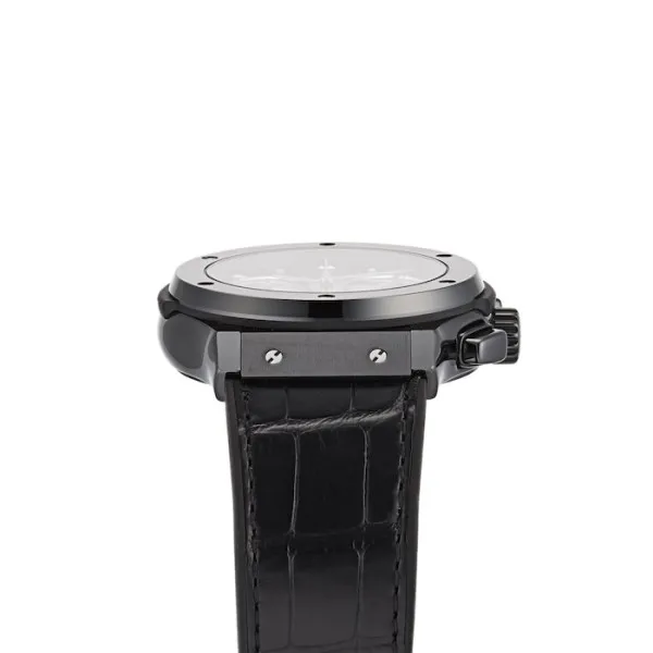 Hublot Classic Fusion Men Automatic Black Alligator Watch 525.CM.0170.LR