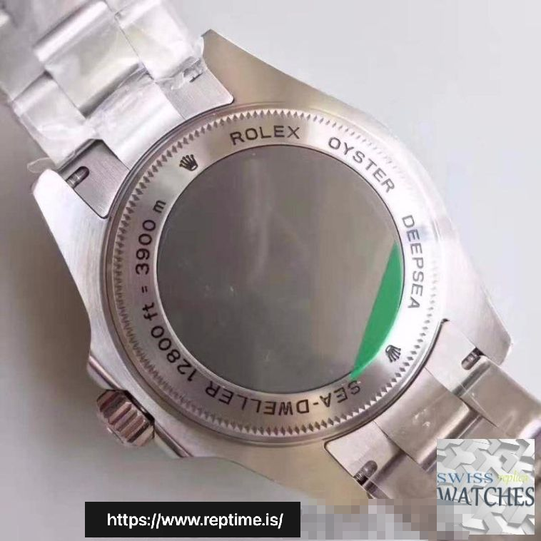 ROLEX DEEPSEA BLACK DIAL STAINLESS STEEL 44MM SWISS REPLICA 116660.4