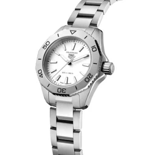 TAG Heuer Aquaracer Women Quartz Silver Stainless Steel Watch WBP1411.BA0622