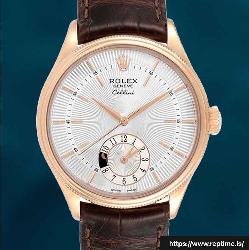 Rolex Cellini 39mm Men’s m50525-0008 Silver Dial