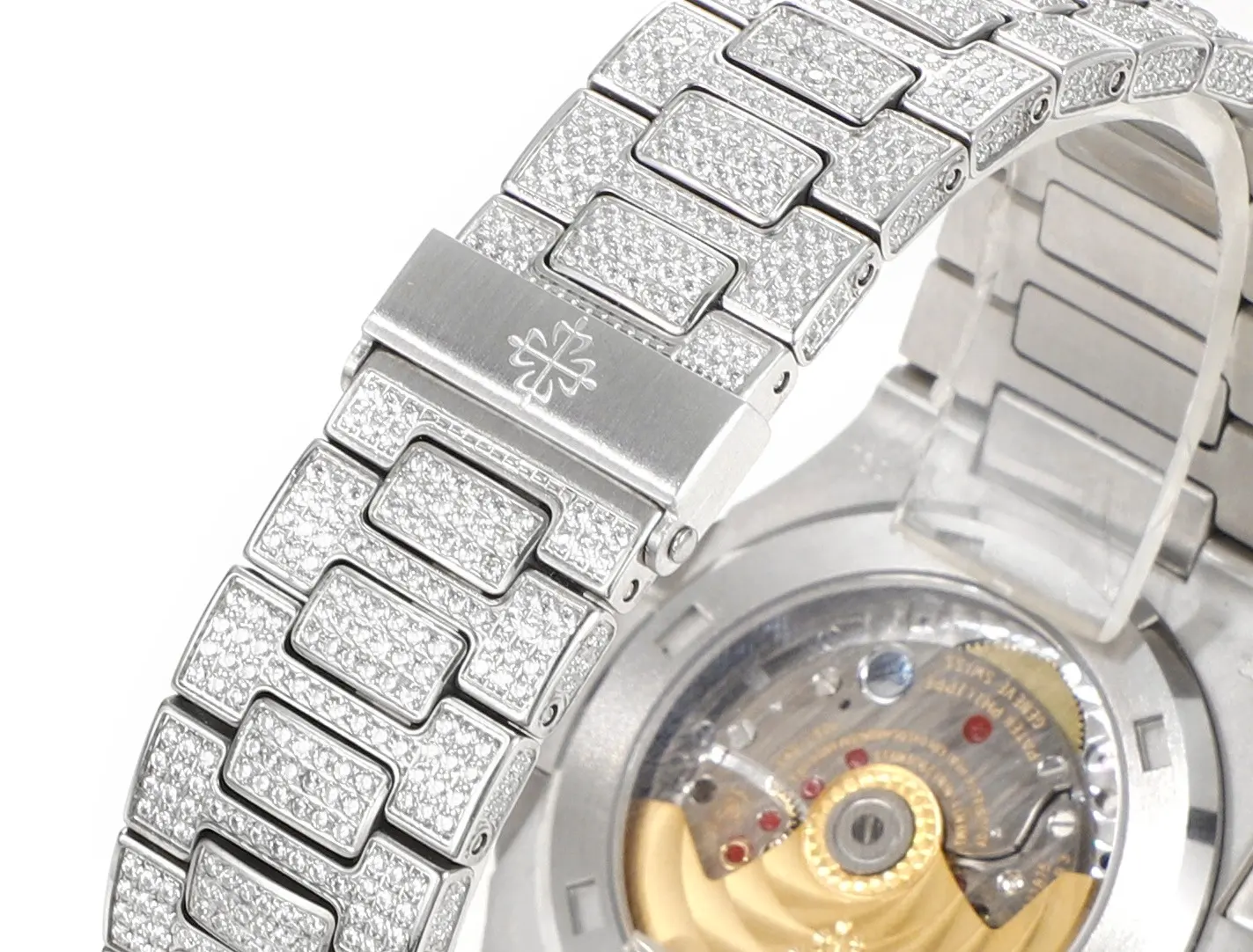 Patek Philippe Nautilus Full Star Platinum Watch