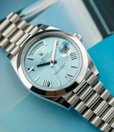 Rolex Day-Date 228396 Men’s 40mm Silver-tone Automatic